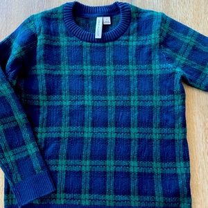Janie and Jack Plaid Sweater